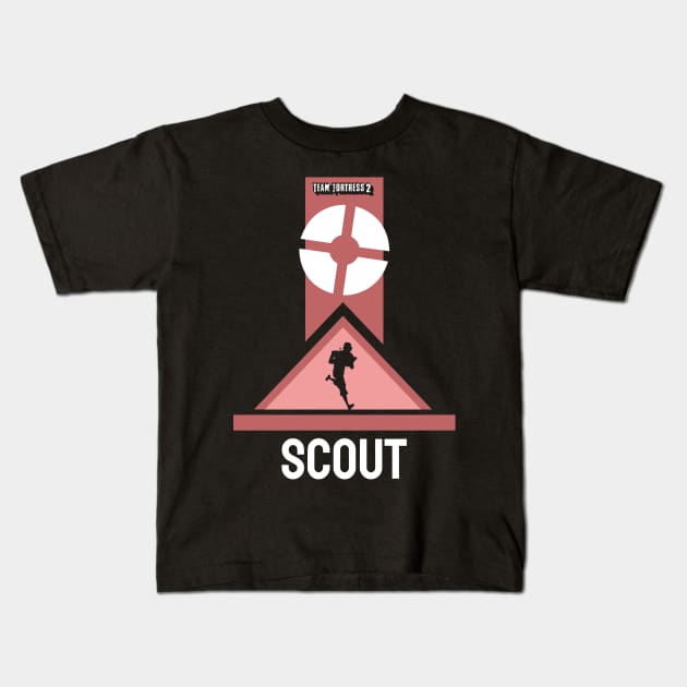 Scout Team Fortress 2 Kids T-Shirt by mrcatguys